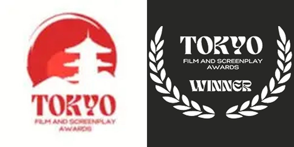 Logos of Tokyo Screenplay Awards and TOF Film and Script Awards.