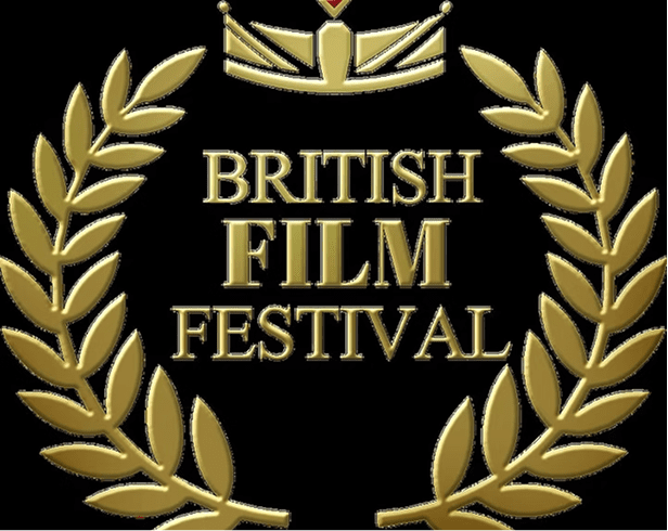 British Film Festival logo with laurel wreath